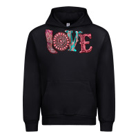 Black valentine's day love with boots and gemstone Urban Hoodie - RanaPortraitStore