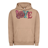 Pigment Burro valentine's day love with boots and gemstone Urban Hoodie - RanaPortraitStore