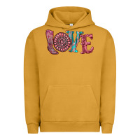 Pigment Peanut Butter valentine's day love with boots and gemstone Urban Hoodie - RanaPortraitStore
