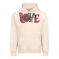 Sandshell valentine's day love with boots and gemstone Urban Hoodie - RanaPortraitStore