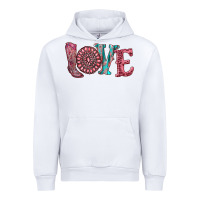 White valentine's day love with boots and gemstone Urban Hoodie - RanaPortraitStore