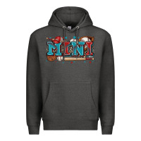 Charcoal Heather mini baseball Premium Hoodie - Zillion Design Studio
