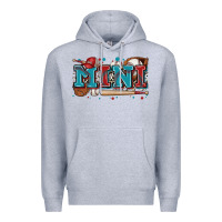 Heather Grey mini baseball Premium Hoodie - Zillion Design Studio
