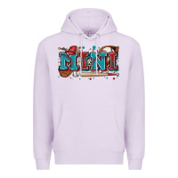 Lilac mini baseball Premium Hoodie - Zillion Design Studio