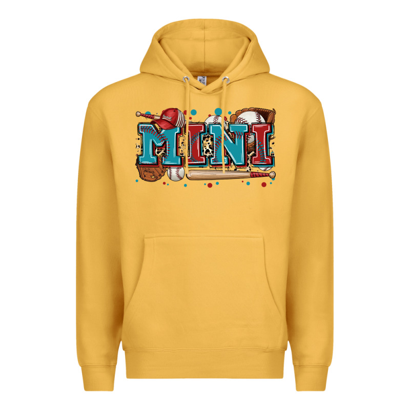 Mini Baseball Premium Hoodie by Zillion Design Studio | Teevron
