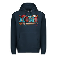 Navy mini baseball Premium Hoodie - Zillion Design Studio