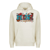 Oatmeal Heather mini baseball Premium Hoodie - Zillion Design Studio