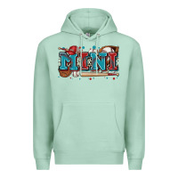 Seafoam mini baseball Premium Hoodie - Zillion Design Studio