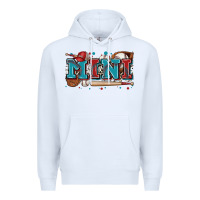 White mini baseball Premium Hoodie - Zillion Design Studio