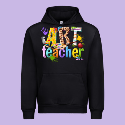 Art Teacher Urban Hoodie Designed By Texasbilliewilder