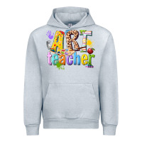 Heather Grey art teacher Urban Hoodie - texasbilliewilder