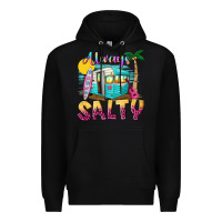 Black always salty with caravan Premium Hoodie - texasbilliewilder