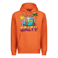 Carrot always salty with caravan Premium Hoodie - texasbilliewilder