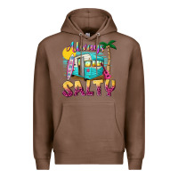 Chestnut always salty with caravan Premium Hoodie - texasbilliewilder