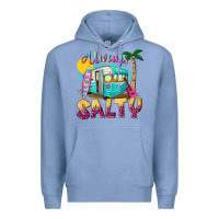 Colony Blue always salty with caravan Premium Hoodie - texasbilliewilder