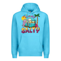 Ocean Blue always salty with caravan Premium Hoodie - texasbilliewilder
