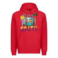 Red always salty with caravan Premium Hoodie - texasbilliewilder