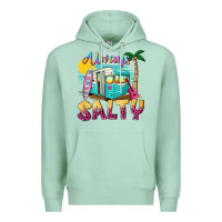 Seafoam always salty with caravan Premium Hoodie - texasbilliewilder