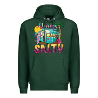 Sports Green always salty with caravan Premium Hoodie - texasbilliewilder