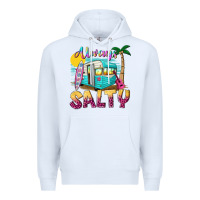 White always salty with caravan Premium Hoodie - texasbilliewilder