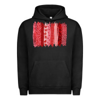 Pigment Black valentine's day brushstroke Urban Hoodie - RanaPortraitStore