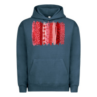 Pigment Midnight Navy valentine's day brushstroke Urban Hoodie - RanaPortraitStore