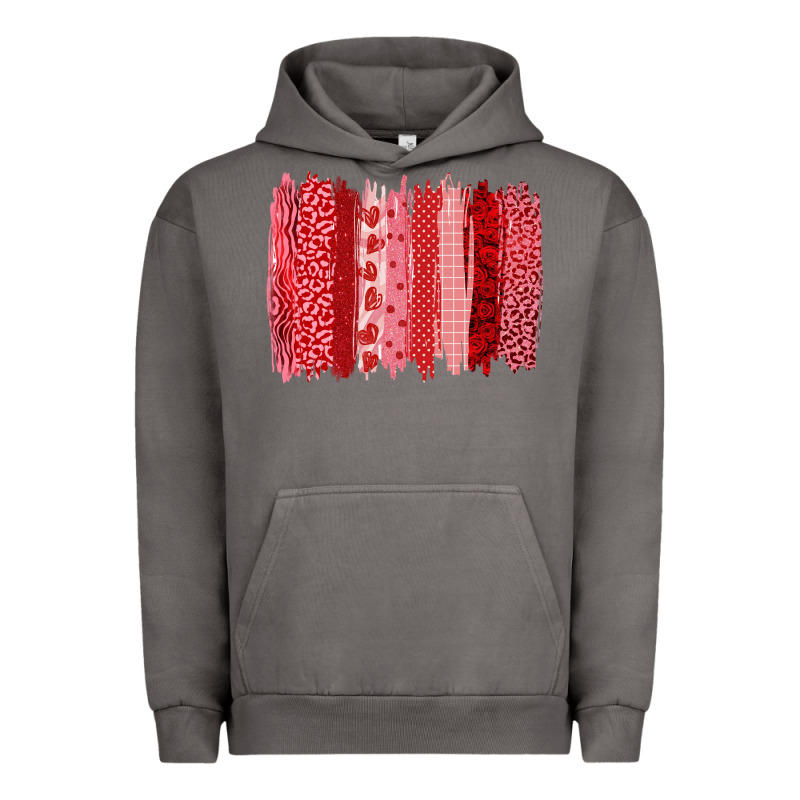 Valentine's Day Brushstroke Urban Hoodie by RanaPortraitStore | Teevron