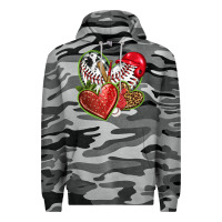 Slate Camo baseball with strawberry hearts Premium Hoodie - texasbilliewilder