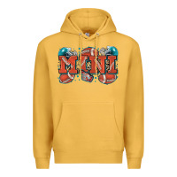 Mustard mini American football Premium Hoodie - Zillion Design Studio