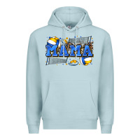 Blue Mist mama volleyball Premium Hoodie - Zillion Design Studio