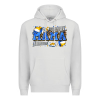 Dove Grey mama volleyball Premium Hoodie - Zillion Design Studio