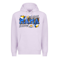 Lilac mama volleyball Premium Hoodie - Zillion Design Studio