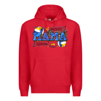 Red mama volleyball Premium Hoodie - Zillion Design Studio