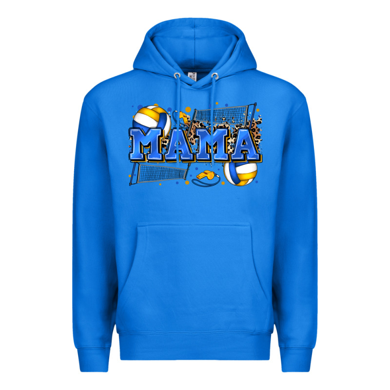 Mama Volleyball Premium Hoodie by Zillion Design Studio | Teevron