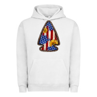 Pigment Lunar Rock American flag sunflower arrowhead Urban Hoodie - Zillion Design Studio