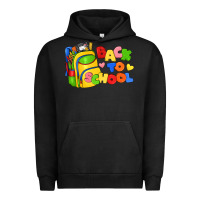 Pigment Black back to school with school bag Urban Hoodie - texasbilliewilder