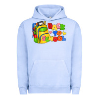 Pigment Grape Ice back to school with school bag Urban Hoodie - texasbilliewilder