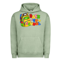 Pigment Oil Green back to school with school bag Urban Hoodie - texasbilliewilder