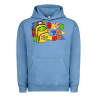 Pigment Pebble Blue back to school with school bag Urban Hoodie - texasbilliewilder