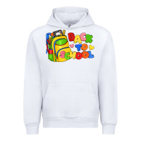 White back to school with school bag Urban Hoodie - texasbilliewilder