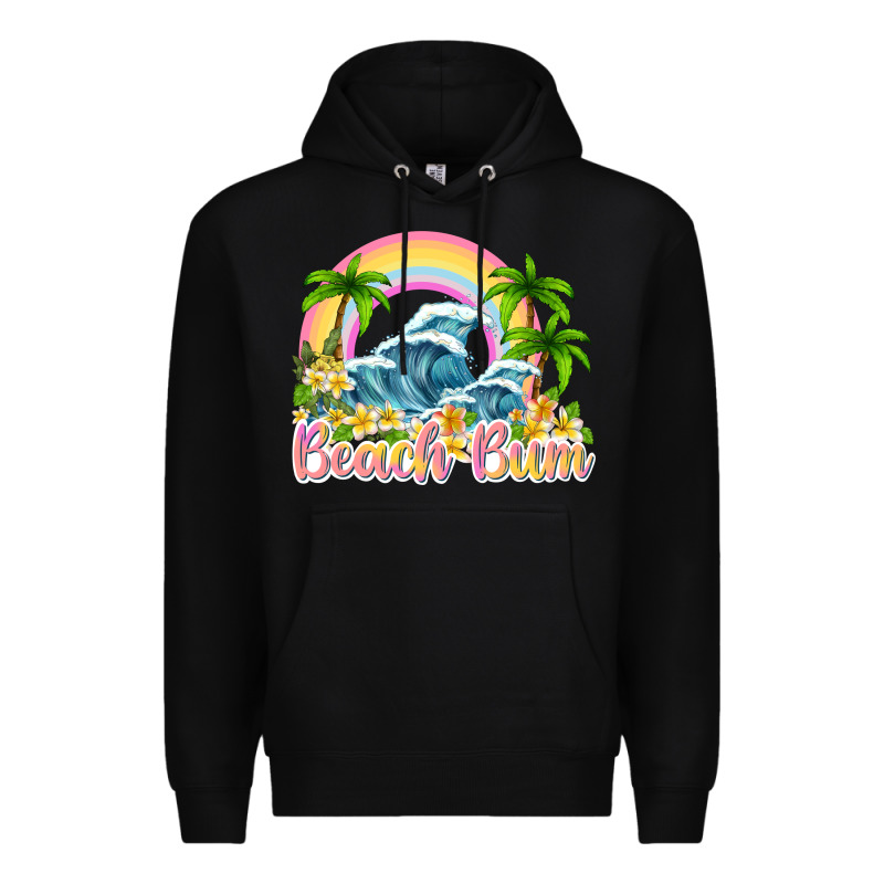 Beach Bum Premium Hoodie by texasbilliewilder | Teevron