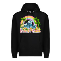 Black beach bum Premium Hoodie - texasbilliewilder