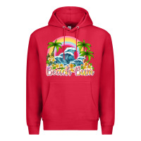 Cardinal beach bum Premium Hoodie - texasbilliewilder