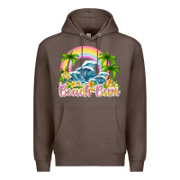 Coffee beach bum Premium Hoodie - texasbilliewilder