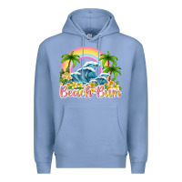 Colony Blue beach bum Premium Hoodie - texasbilliewilder