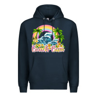 Navy beach bum Premium Hoodie - texasbilliewilder
