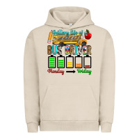 Pigment French Oak battery life of a bus driver Urban Hoodie - texasbilliewilder