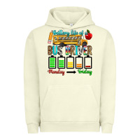 Pigment Pistachio battery life of a bus driver Urban Hoodie - texasbilliewilder