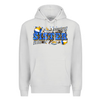 Dove Grey sister volleyball Premium Hoodie - Zillion Design Studio