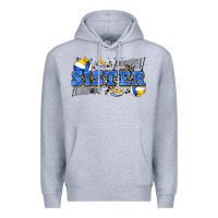 Heather Grey sister volleyball Premium Hoodie - Zillion Design Studio